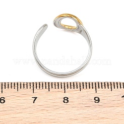 304 Stainless Steel Cuff Open Rings&nbsp;SA-CBA9AC8-04B-G