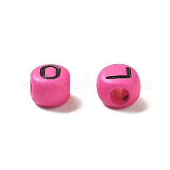 Opaque Acrylic Beads&nbsp;OACR-R005-02I