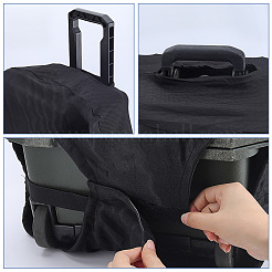 Carbon Fiber Luggage Cover&nbsp;AJEW-WH0596-801C