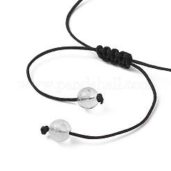 Natural Gemstone Braided Bead Bracelets&nbsp;BJEW-JB09607