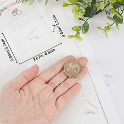 8Pcs 925 Sterling Silver Earring Hooks&nbsp;FIND-BBC0002-67