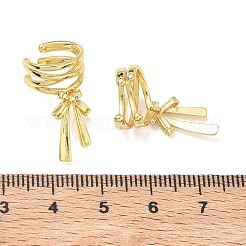 Brass Cuff Earrings for Women&nbsp;EJEW-A167-26G