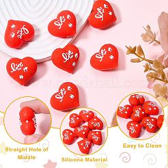 10Pcs Silicone Beads&nbsp;SIL-SZ0003-97