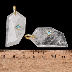 Natural Quartz Crystal Pendants&nbsp;GG-CBA51ED-04G-07