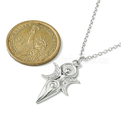 Non-Tarnish 304 Stainless Steel Pendant Necklace for Women&nbsp;NJEW-JN04387