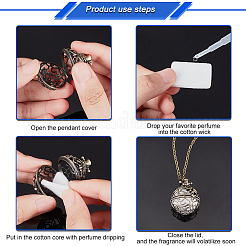 100Pcs Fibre Perfume Pads&nbsp;DIY-PH0010-84