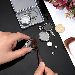 2Pcs 304 Stainless Steel Keychains&nbsp;KEYC-PH01617