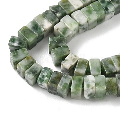 Natural Green Spot Jasper Beads Strands&nbsp;G-I394-A04