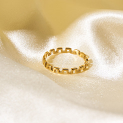 Elegant Minimalist 304 Stainless Steel Ring for Women&nbsp;ES4834-4