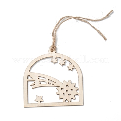 DIY Hollow Out Graffiti Poplar Wood&nbsp;WOOD-F010-10A