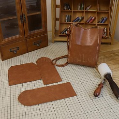 DIY Knitting Portable & Shoulder Tote Bags Set&nbsp;PW-WGDEA75-02