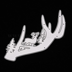 Christmas Reindeer/Stag Carbon Steel Cutting Dies Stencils&nbsp;DIY-A008-49