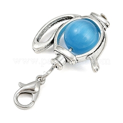Cat Eye Kettle Pendant Decorations&nbsp;HJEW-JM03578