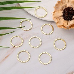 合金フレームコネクター  リング  ライトゴールド  22x1.5mm  内径：18mm&nbsp;PALLOY-T067-116LG