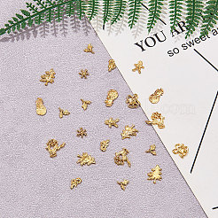 Christmas Themed Alloy Cabochons&nbsp;PALLOY-CJ0001-38