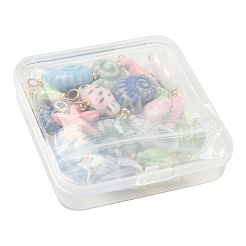 20Pcs 10 Styles Handmade Porcelain Pendants&nbsp;PALLOY-HS00033