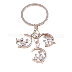 Crystal Rhinestone Metal Keychains&nbsp;PW-WG42231-01