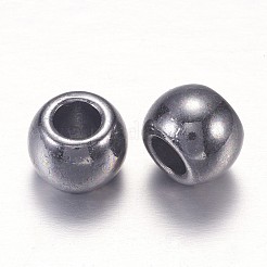 Tibetan Style Alloy European Beads&nbsp;K08T4052