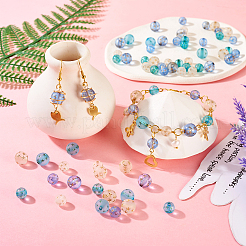 75Pcs 6 Styles Transparent Frosted Resin Beads&nbsp;RESI-TA0002-42