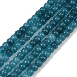 Natural White Jade Beads Strands&nbsp;G-R403-4x6-25