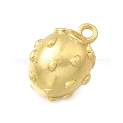 真鍮製チャーム  18KGP本金メッキ  苺  13x10x9mm  穴：1.4mm&nbsp;LS-KK-C121-01B-G