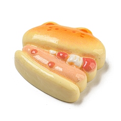 Spring Cherry Blossoms Theme Opaque Resin Decoden Cabochons&nbsp;RESI-E055-02C