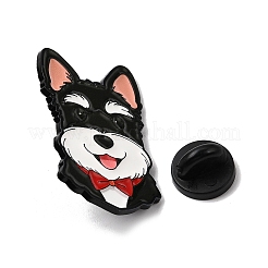 Schnauzer Enamel Pins&nbsp;JEWB-Z049-02EB-01