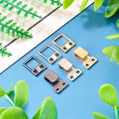 15色の合金留め具3個  ミックスカラー  12.5x8.5x4mm  5個/カラー&nbsp;FIND-TA0006-56