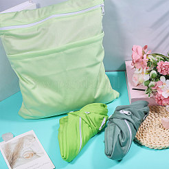 3Pcs 3 Colors Cloth Makeup Storage Zipper Bags&nbsp;ABAG-GL0001-08