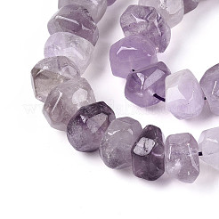 Natural Amethyst Beads Strands&nbsp;G-N347-17A-03