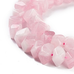 Natural Madagascar Rose Quartz Beads Strands&nbsp;G-D091-A02