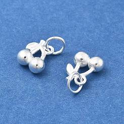 925 Sterling Silver Cherry Charms&nbsp;STER-D302-09S
