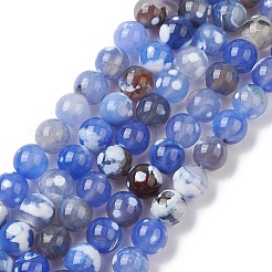Natural Fire Crackle Agate Beads&nbsp;G-C102-A01-01