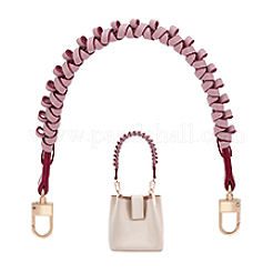 Woven PU Leather Bag Handles&nbsp;FIND-WH0366-146KCG