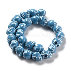 Handmade Porcelain Beads&nbsp;LAMP-F020-38C