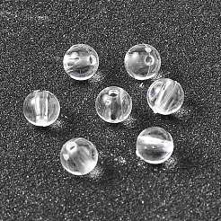 Transparent acrylic beads&nbsp;PL526_6MM
