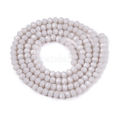 Opaque Solid Color Imitation Jade Glass Beads Strands&nbsp;EGLA-A044-P2mm-D19
