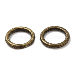 合金はんだ付けされた閉じた丸カン  ラウンド  アンティークブロンズ  8x1.2mm  16ゲージ  内径：5.5mm&nbsp;KK-WH0052-05B-AB