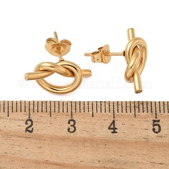 304 Stainless Steel Stud Earrings&nbsp;EJEW-C099-19G