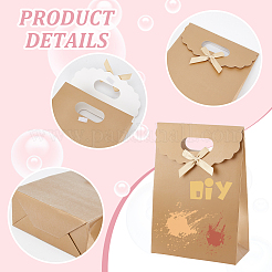 Rectangle Paper Gift Bags&nbsp;CARB-WH0017-14A-02