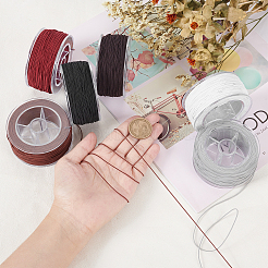 6 Rolls 6 Colors Polyester Elastic Cord&nbsp;EC-NB0001-07