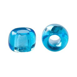 TOHOラウンドシードビーズ  日本製シードビーズ  （3b）透明なダークアクアマリン  11/0  2.2mm  穴：0.8mm  約1110PCS /ボトル  10 G /ボトル&nbsp;SEED-JPTR11-0003B