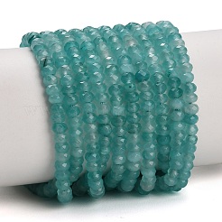 Dyed Natural White Jade Beads Strands&nbsp;GG-CBAF9EE-A03-3x4mm