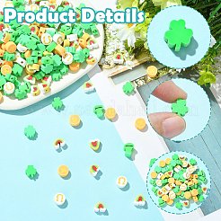 200Pcs Handmade Polymer Clay Beads&nbsp;CLAY-CJ0002-12