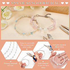 Silver Sterling Silver Wire&nbsp;OCOR-WH0074-09C-S
