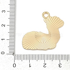 Alloy Enamel Pendants&nbsp;PALLOY-V003-03G-01