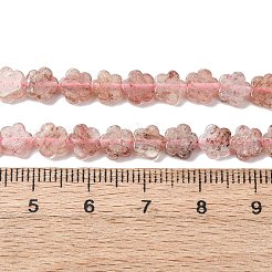 Natural Strawberry Quartz Beads Strands&nbsp;G-B138-C17-01