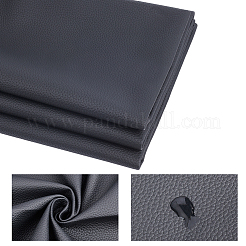 1 Yard Lichee Pattern PVC Leather Fabric&nbsp;AJEW-NB0006-64B