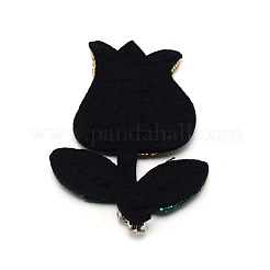 Computerized Embroidery Cloth Iron On/Sew On Patches&nbsp;AJEW-WH0251-08