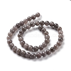 Natural Mashan Jade Round Beads Strands&nbsp;G-D263-8mm-XS29